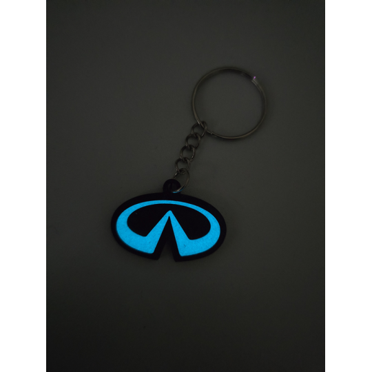 Breloczek Infinity - Świeci w Nocy! 3d - Druk3d fidget Keychain mixGadzet