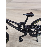 Kolekcjonerski Rower MTB | Model Finger Bike 1:8 | Metalowy - Czarny