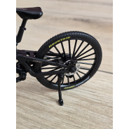Kolekcjonerski Rower MTB | Model Finger Bike 1:8 | Metalowy - Czarny