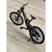 Kolekcjonerski Rower MTB | Model Finger Bike 1:8 | Metalowy - Czarny