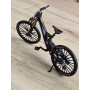 Kolekcjonerski Rower MTB | Model Finger Bike 1:8 | Metalowy - Czarny