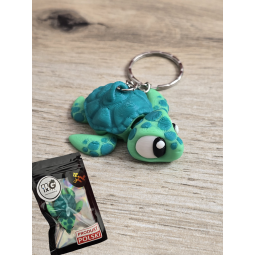 Breloczek Morskiego Żółwia 3D - Brelok Druk3d fidget Keychain
