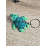 Breloczek Morskiego Żółwia 3D - Brelok Druk3d fidget Keychain