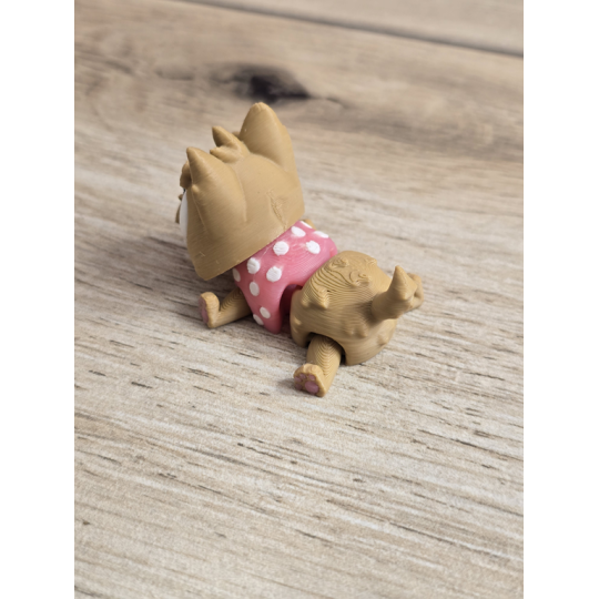 Mini Figurka York w Ubranku 3D - Druk3d fidget mixGadzet