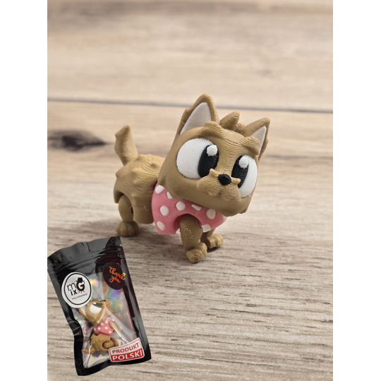 Mini Figurka York w Ubranku 3D - Druk3d fidget mixGadzet