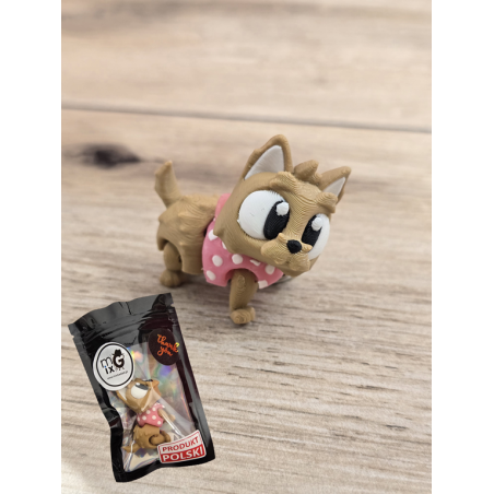 Breloczek York w Ubranku 3D - Brelok Druk3d fidget Keychain