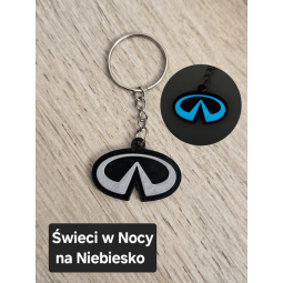 Breloczek Infinity - Świeci w Nocy! 3d - Druk3d fidget Keychain mixGadzet