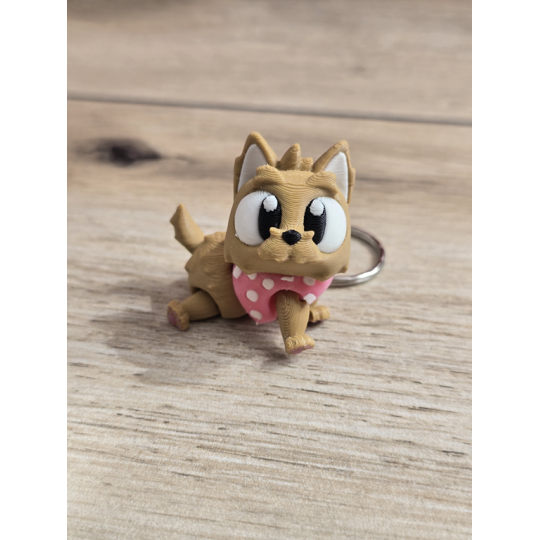Breloczek York w Ubranku 3D - Brelok Druk3d fidget Keychain