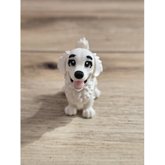 Figurka Golden Retriever 3D - Druk3d fidget mixGadzet
