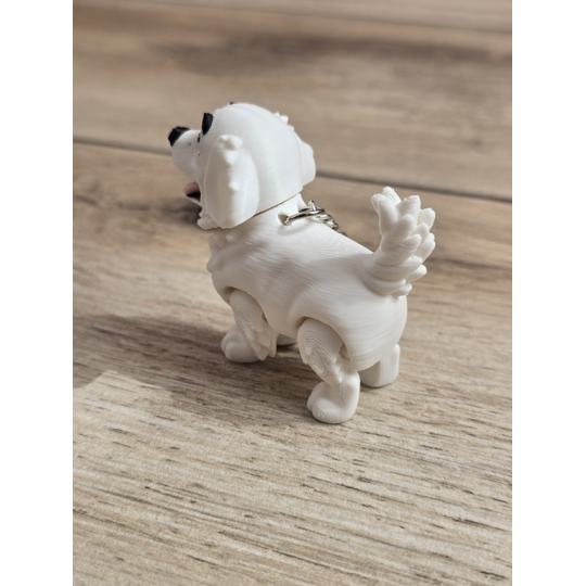 Breloczek Golden Retriever 3D - Brelok Druk3d fidget Keychain
