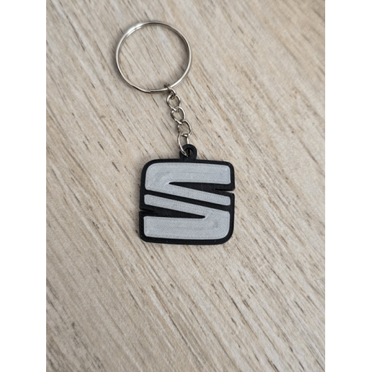Breloczek Seat - Świeci w Nocy! 3d - Druk3d fidget Keychain mixGadzet