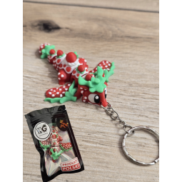 Breloczek Strawberry mini Dragon 3D - Brelok Druk3d fidget Keychain
