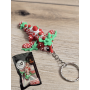 Breloczek Strawberry mini Dragon 3D - Brelok Druk3d fidget Keychain