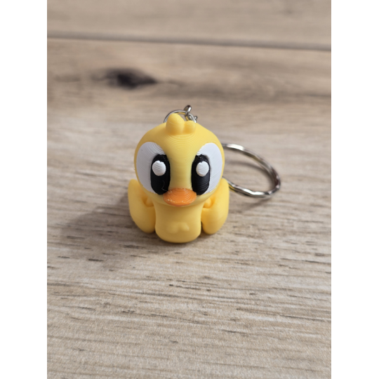Breloczek Kaczuszki 3D - Brelok Druk3d fidget Keychain