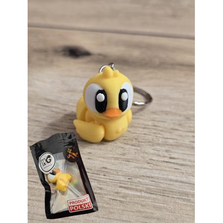 Breloczek Kaczuszki 3D - Brelok Druk3d fidget Keychain