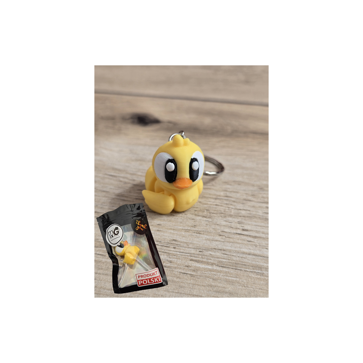 Breloczek Kaczuszki 3D - Brelok Druk3d fidget Keychain