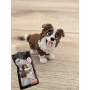 Figurka Border Collie 3D - Druk3d fidget mixGadzet