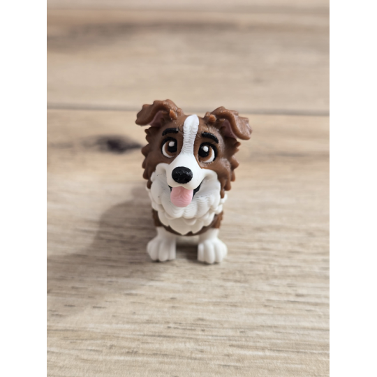 Figurka Border Collie 3D - Druk3d fidget mixGadzet