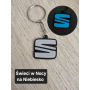 Breloczek Seat - Świeci w Nocy! 3d - Druk3d fidget Keychain mixGadzet