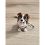 Breloczek Border Collie 3D - Brelok Druk3d fidget Keychain
