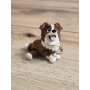 Breloczek Border Collie 3D - Brelok Druk3d fidget Keychain