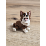 Figurka Psa Border Collie 3D - Druk3d fidget mixGadzet