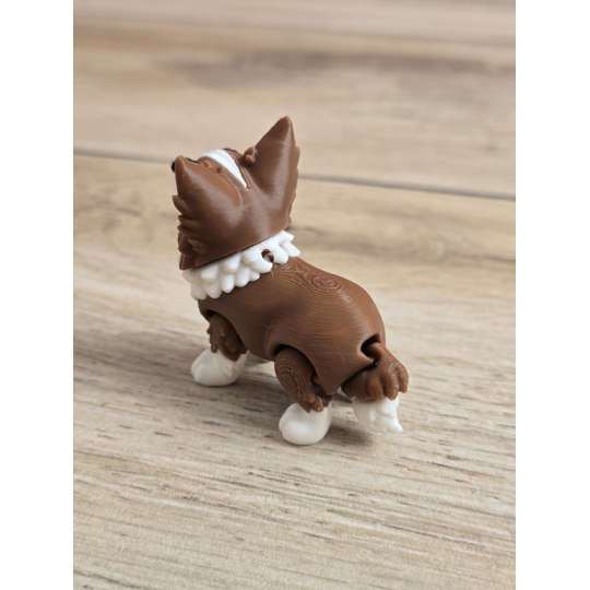 Figurka Psa Border Collie 3D - Druk3d fidget mixGadzet