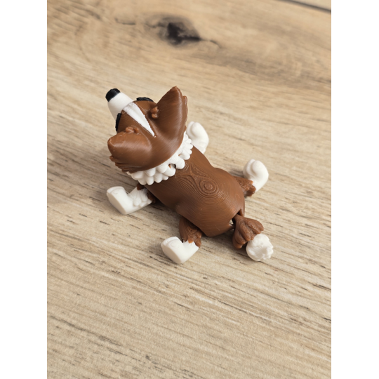 Figurka Psa Border Collie 3D - Druk3d fidget mixGadzet