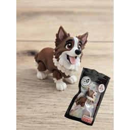 Breloczek Psa Border Collie 3D - Brelok Druk3d fidget Keychain