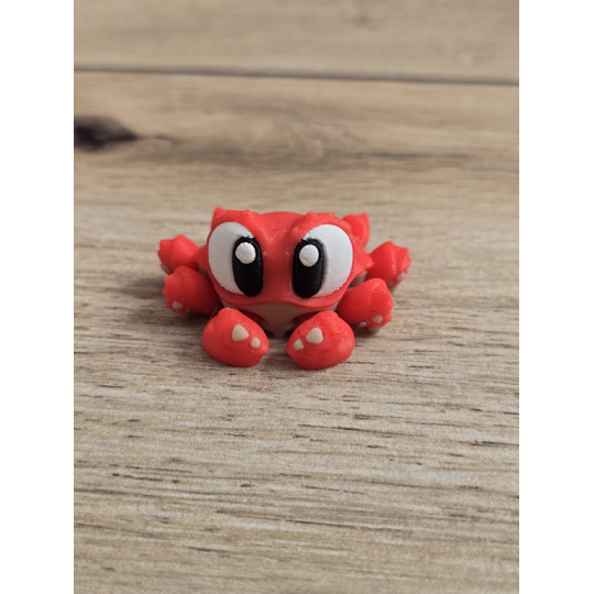 Mini Figurka Kraba 3D - Druk3d fidget mixGadzet