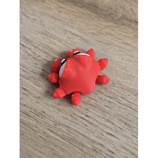 Mini Figurka Kraba 3D - Druk3d fidget mixGadzet