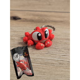Breloczek Kraba 3D - Brelok Druk3d fidget Keychain