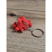 Breloczek Kraba 3D - Brelok Druk3d fidget Keychain