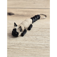 Breloczek Kot Syjamski 3d - Seria Kotów Brelok Druk3d fidget