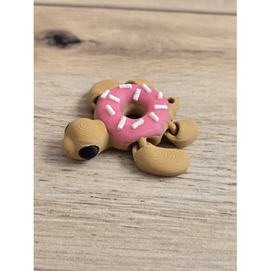 Figurka Żółw Donut 3D - Druk3d fidget mixGadzet