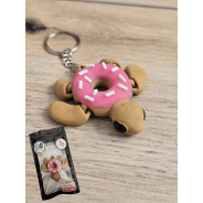 Breloczek Żółw Donut 3D - Brelok Druk3d fidget Keychain