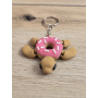 Breloczek Żółw Donut 3D - Brelok Druk3d fidget Keychain
