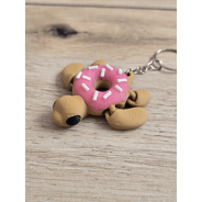 Breloczek Żółw Donut 3D - Brelok Druk3d fidget Keychain
