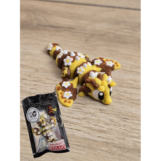 Mini Figurka Bee Dragon 3D - Druk3d fidget mixGadzet