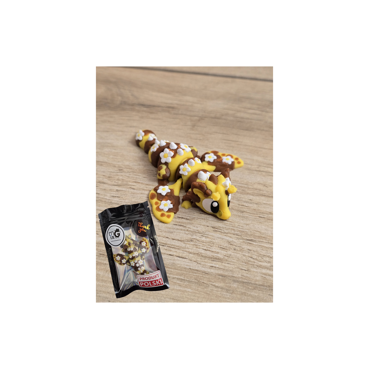 Mini Figurka Bee Dragon 3D - Druk3d fidget mixGadzet