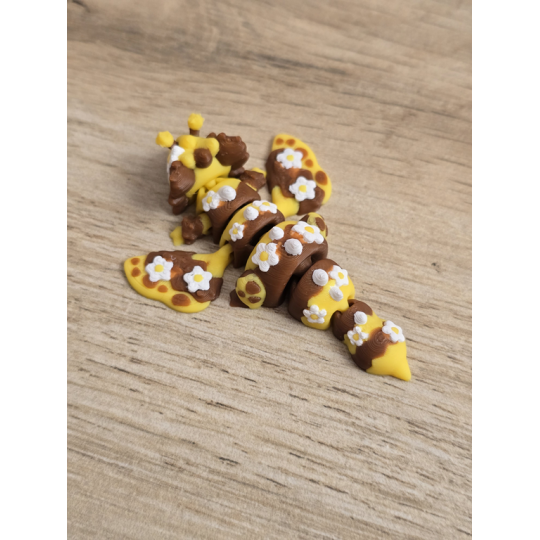 Mini Figurka Bee Dragon 3D - Druk3d fidget mixGadzet