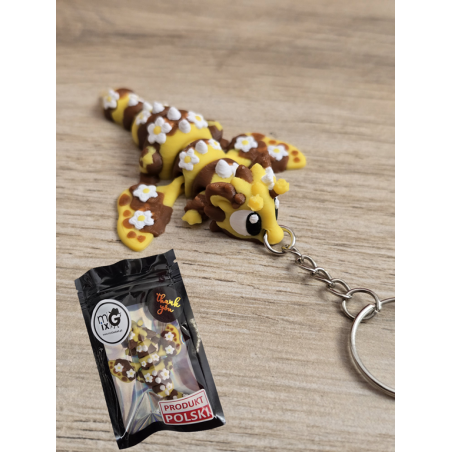 Breloczek Bee Dragon 3D - Brelok Druk3d fidget Keychain