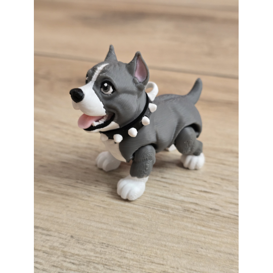 Figurka Psa Pitbulla 3D - Druk3d fidget mixGadzet