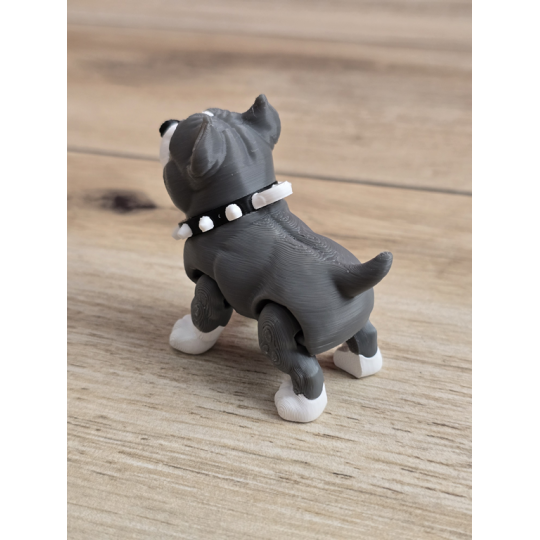 Figurka Psa Pitbulla 3D - Druk3d fidget mixGadzet