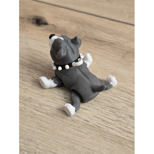 Figurka Psa Pitbulla 3D - Druk3d fidget mixGadzet