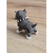 Breloczek Psa Pitbulla 3D - Brelok Druk3d fidget Keychain