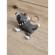 Breloczek Psa Pitbulla 3D - Brelok Druk3d fidget Keychain