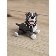 Figurka Psa Pitbulla z uszami 3D - Druk3d fidget mixGadzet