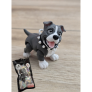Breloczek Psa Pitbulla z uszami 3D - Brelok Druk3d fidget Keychain
