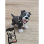 Breloczek Psa Pitbulla z uszami 3D - Brelok Druk3d fidget Keychain
